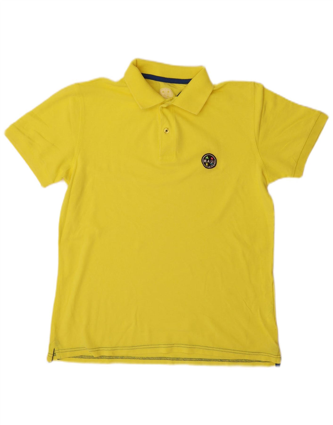 MAUI AND SONS Tricou Polo pentru bărbați Bumbac galben mic