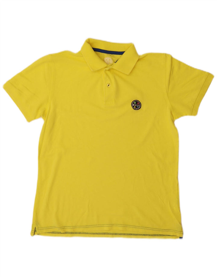 MAUI AND SONS Tricou Polo pentru bărbați Bumbac galben mic