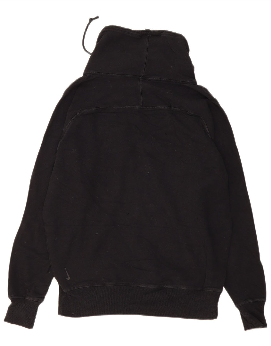 Pulover supradimensionat pentru femei Nike UK 6 XS bumbac negru