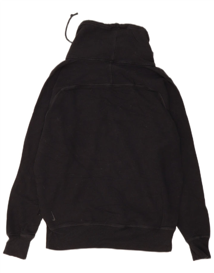 Pulover supradimensionat pentru femei Nike UK 6 XS bumbac negru