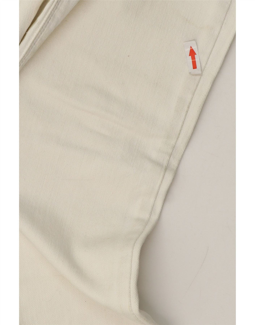 Blugi Levi's 571 Slim pentru femei W28 L30 Bumbac alb