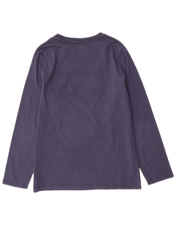 Bluză cu grafică Levi's pentru băieți, cu mânecă lungă, 13-14 ani, bumbac bleumarin
