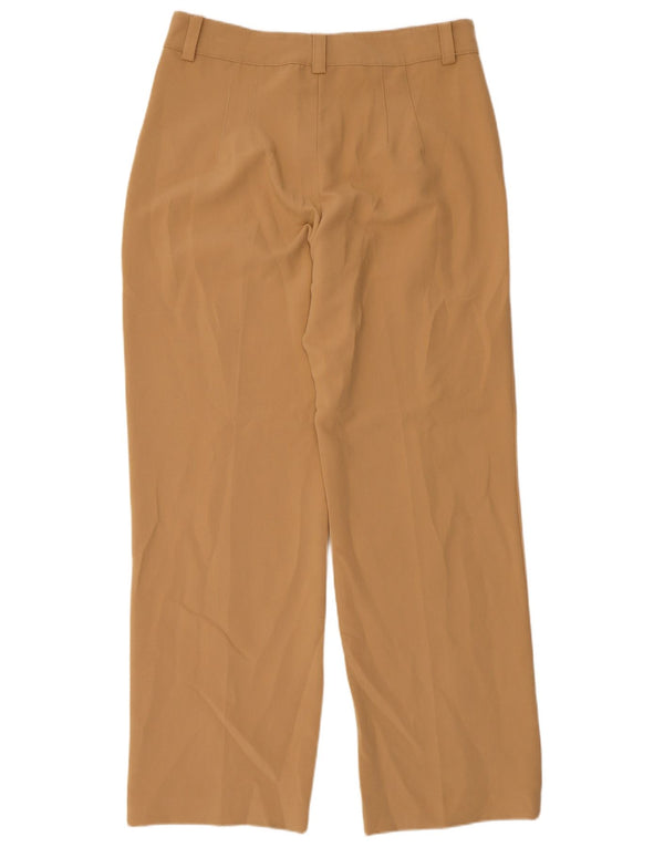 Pantaloni casual drepti pentru femei Zara XL W32 L32 Bej