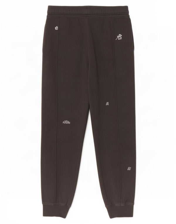Pantaloni de trening cu grafic pentru femei Adidas Pantaloni de jogging UK 8/10 Small Black