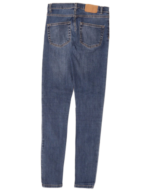 French Connection Blugi skinny pentru femei UK 8 Small W27 L30 Blue Bumbac