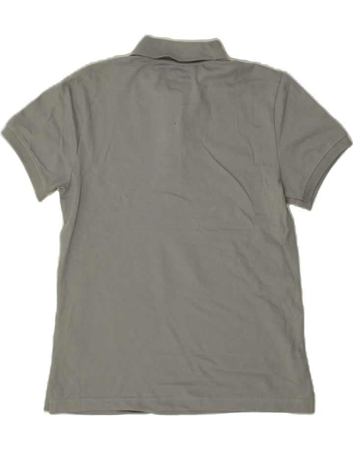 IZOD Womens Polo Shirt UK 14 Medium Grey Cotton Vintage Izod and Second-Hand Izod from Messina Hembry 