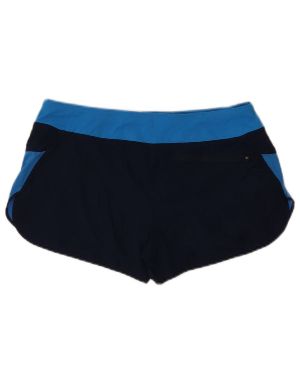 Pantaloni scurti sport Patagonia pentru femei UK 6 XS bleumarin poliester color bloc