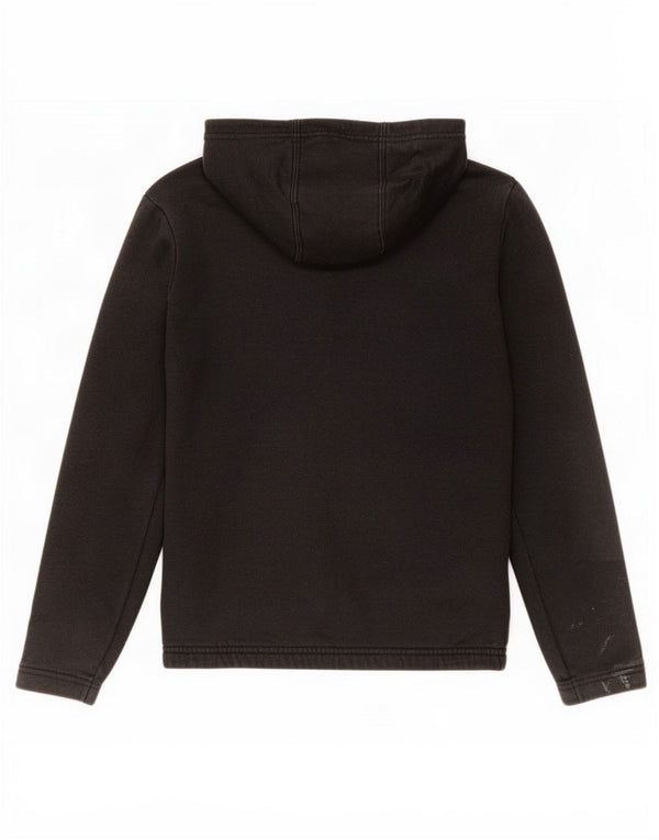 Pulover Adidas pentru băieți, cu fermoar, 13-14 ani, bumbac negru