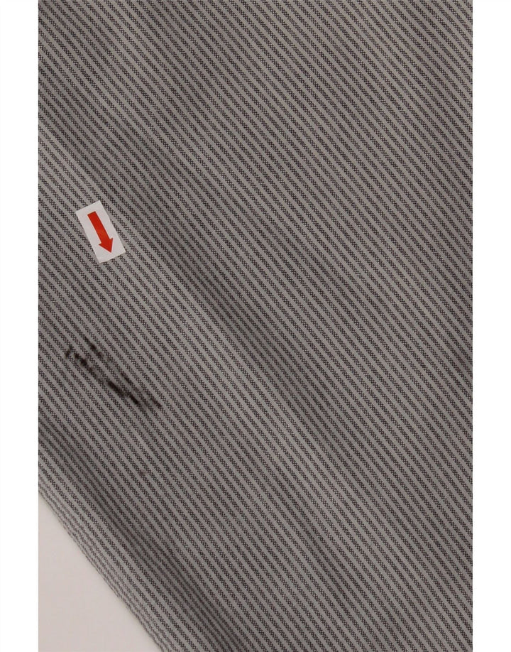 Cămașă pentru bărbați LYLE & SCOTT 2XL, bumbac cu dungi albastre