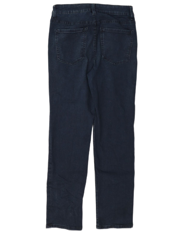 Blugi drepti pentru femei Marks & Spencer The Sienna UK 10 Small W27 L27 Blue