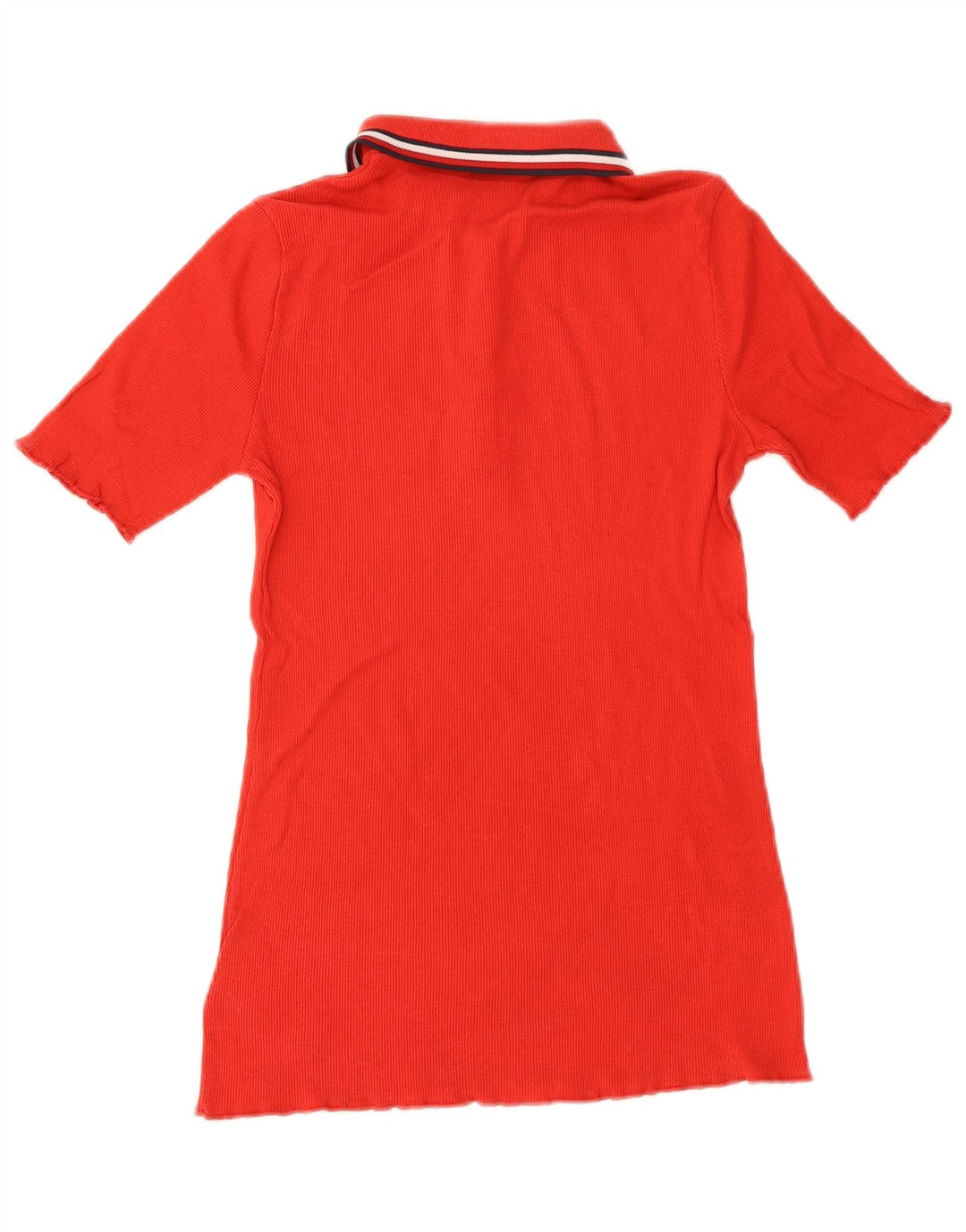 Tricou polo Tommy Hilfiger pentru femei UK 8 Small Red
