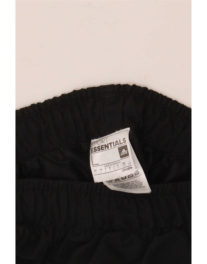 Pantaloni scurți sport pentru bărbați Adidas Climalite, mari, negru, poliester