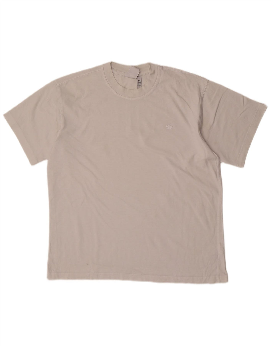 Tricou pentru bărbați Adidas Top mare, alb, bumbac