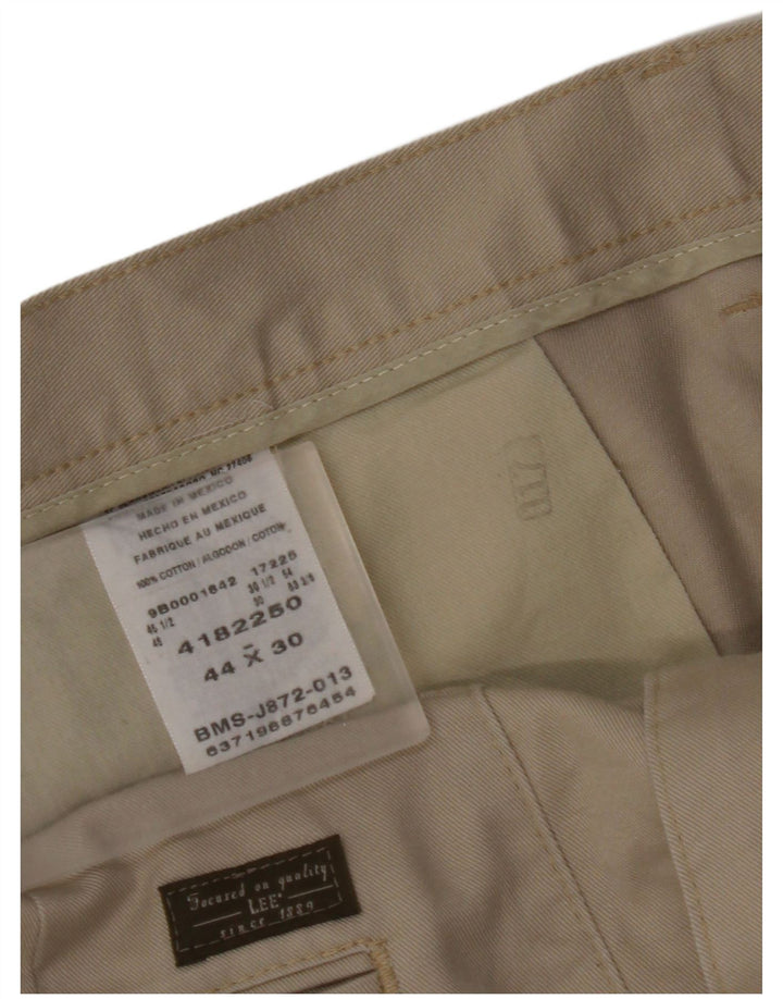 Pantaloni chino drept bărbați LEE L44 L27 bumbac bej