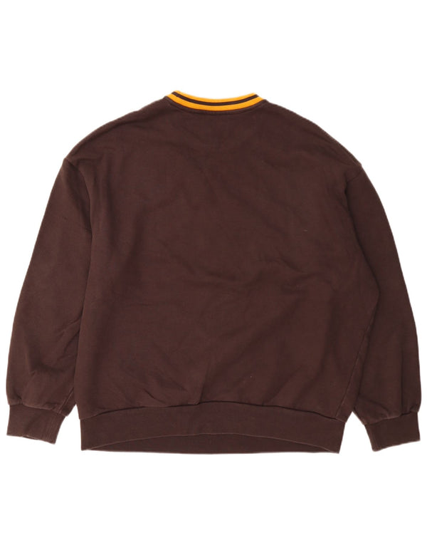Pulover pentru bărbați Levi's, cu croiala lejeră, XS, bumbac maro