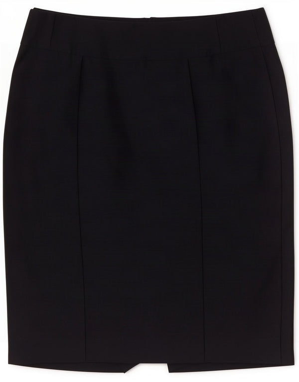Hugo Boss Womens Pencil Skirt UK 6 XS W28 Navy Blue Linen