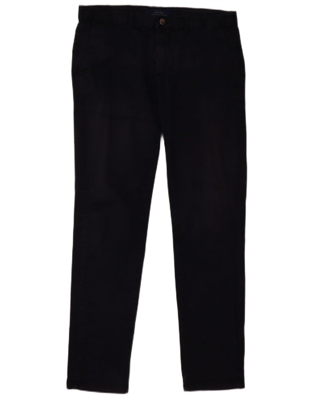 Pantaloni chino slim pentru bărbați ZARA EU 40 Medium W31 L32 Bleumarin