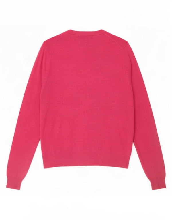 Pulover cardigan pentru femei Marks & Spencer UK 14 mare, roz, viscoză