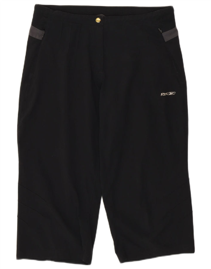 Bermude Reebok pentru femei W30 Poliester mediu negru