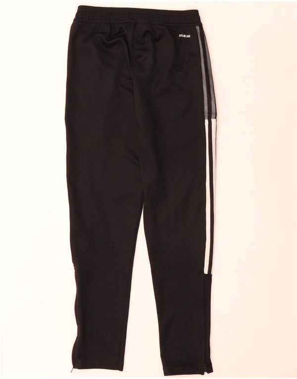 Pantaloni de trening Adidas Aeroready pentru baieti 11-12 ani poliester negru