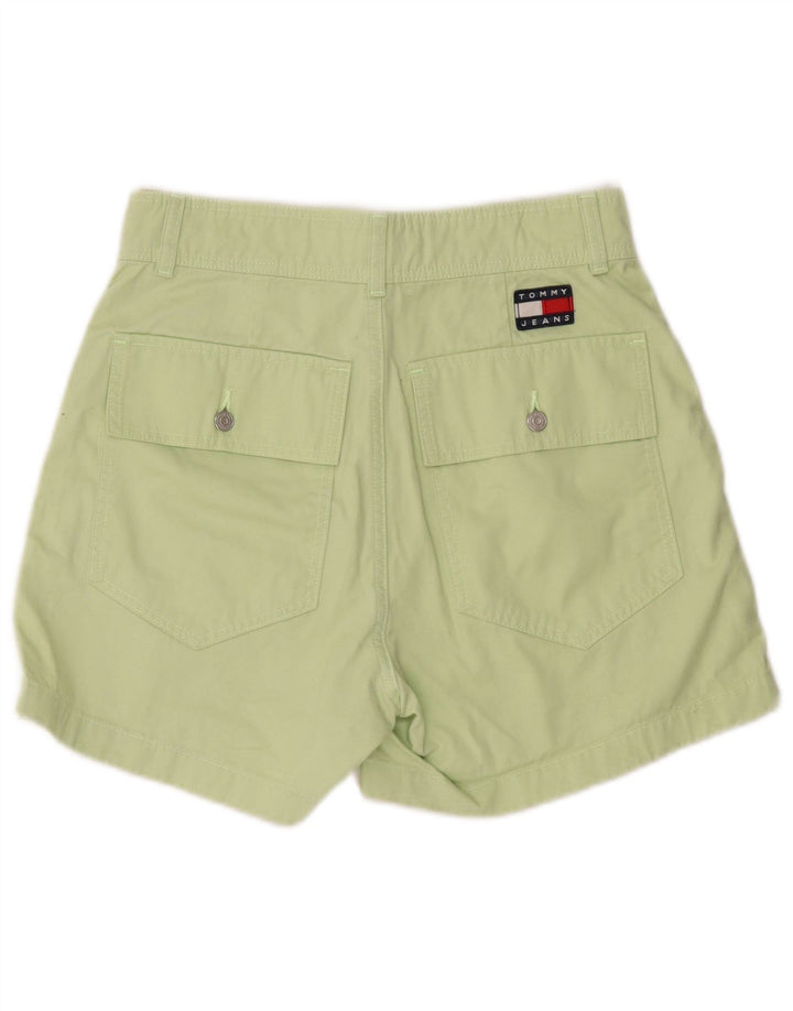 Pantaloni scurti chino Tommy Hilfiger pentru femei W30 verde mediu
