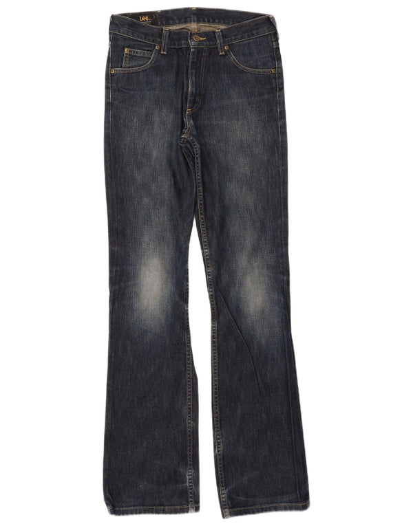 Blugi pentru femei Lee REED Bootcut W29 L34 bumbac bleumarin