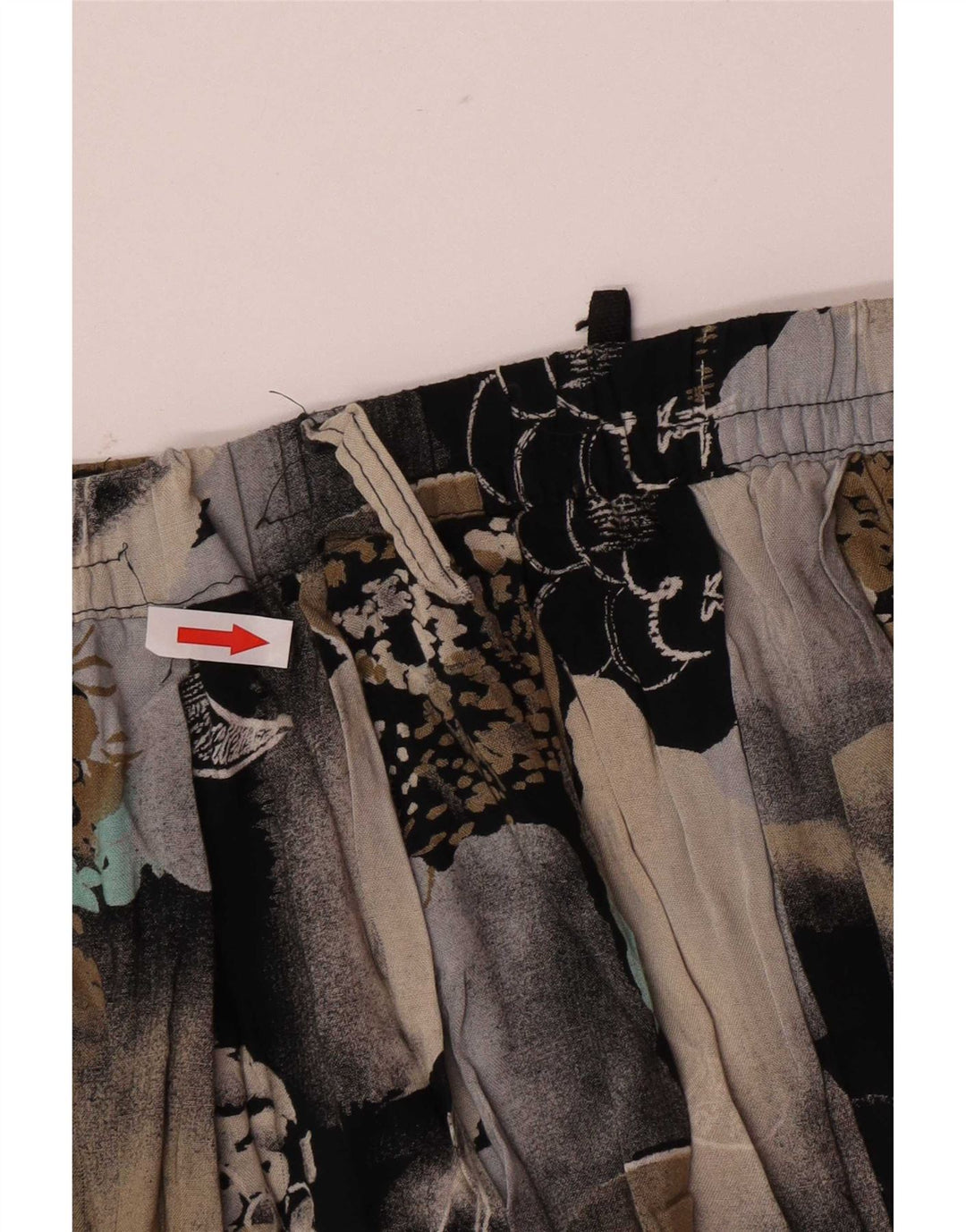 Fusta evazată cu model abstract de Betty Barclay pentru femei UK 12 Medium W28 Multico