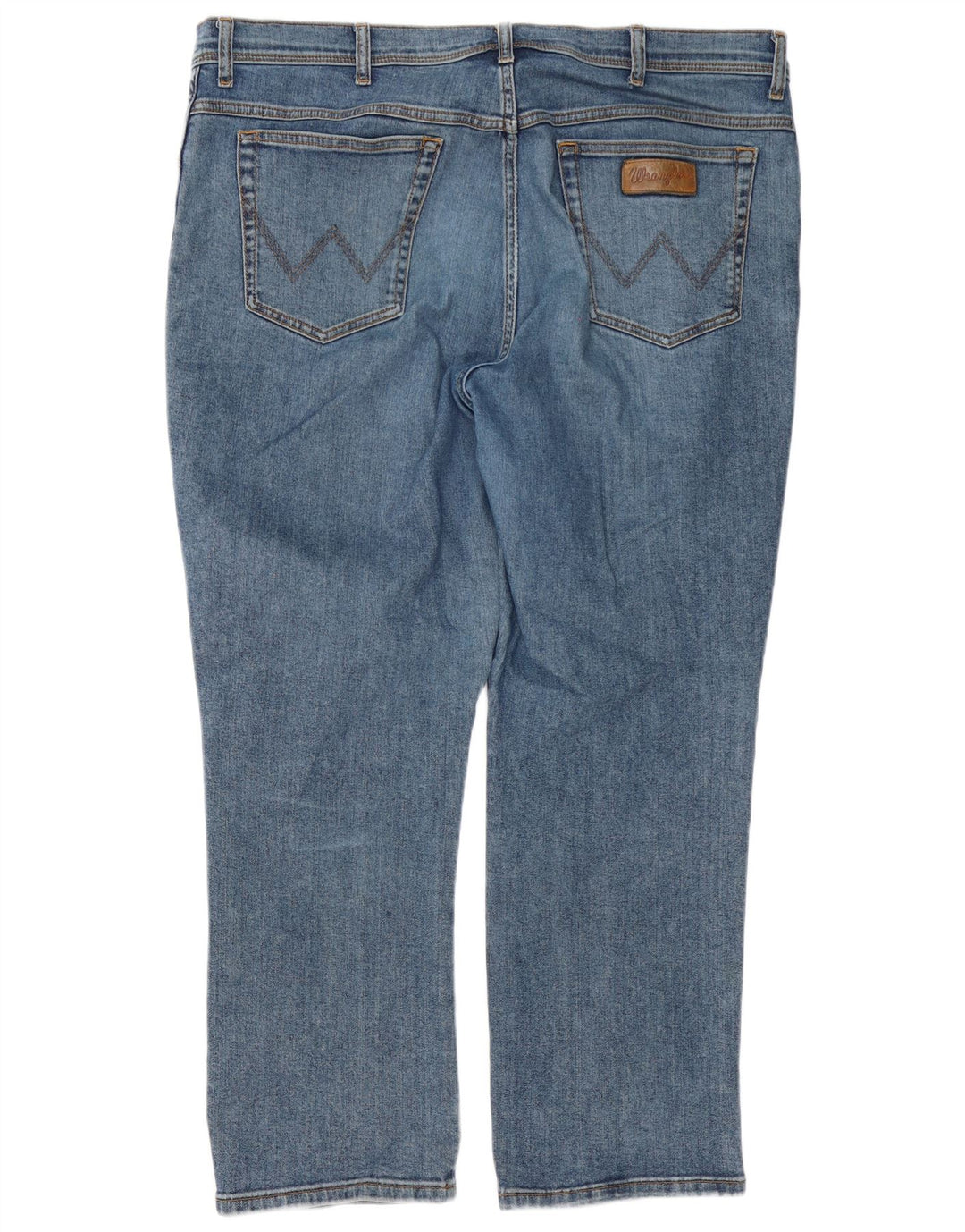 Blugi drepte pentru bărbați Wrangler Texas W42 L30 bumbac albastru