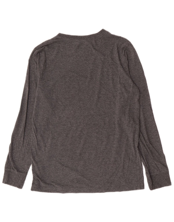 Hurley Boys Graphic Top Maneca lunga 13-14 ani XL bumbac gri