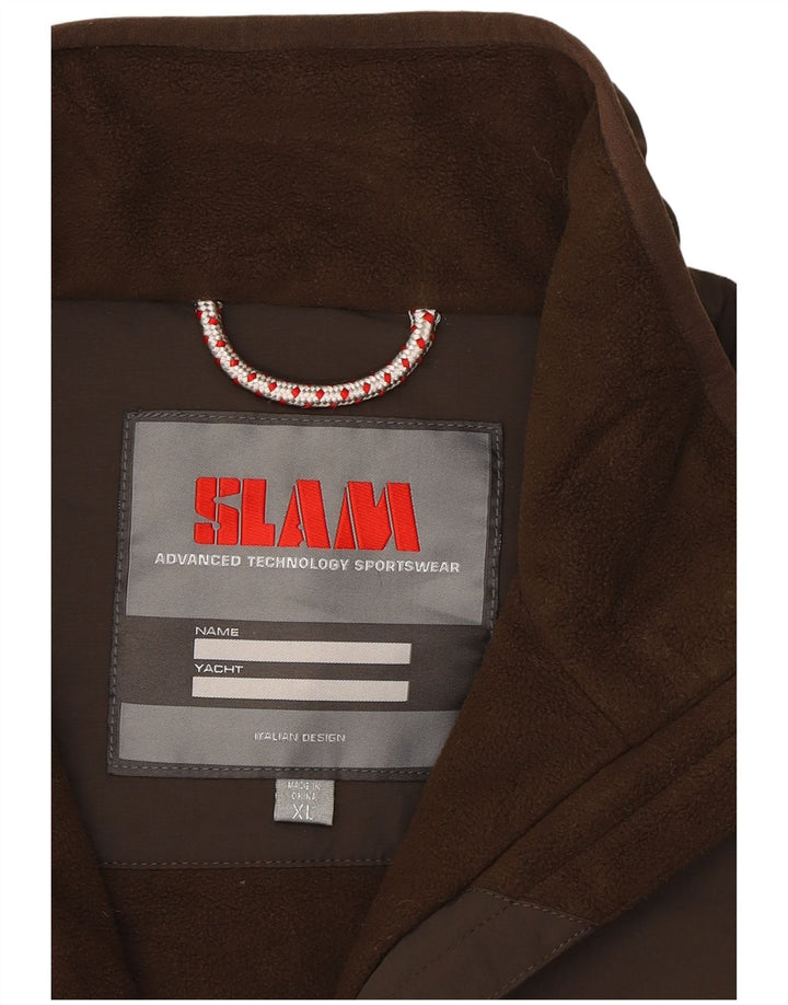Jachetă Slam pentru bărbați, UK 42 XL, maro, nailon