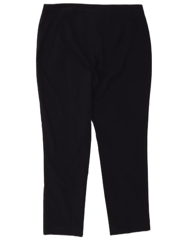 Pantaloni chino conici pentru femei Marks & Spencer UK 16 Large W32 L28 Bleumarin