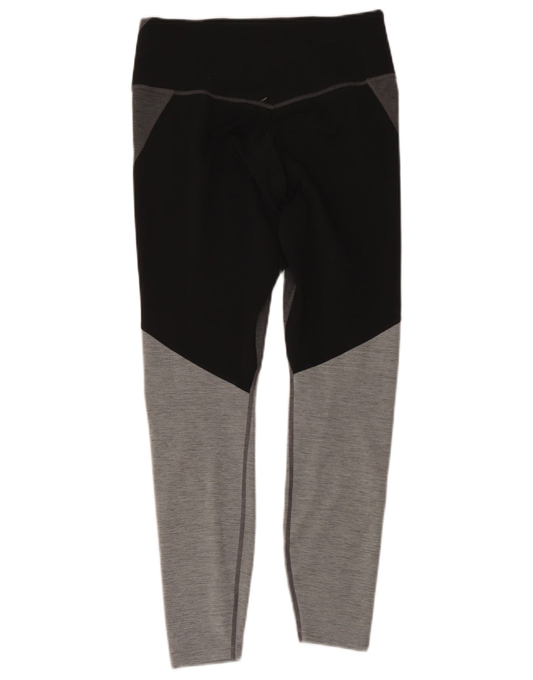 Leggings pentru femei Nike UK 12, gri mediu, poliester color bloc