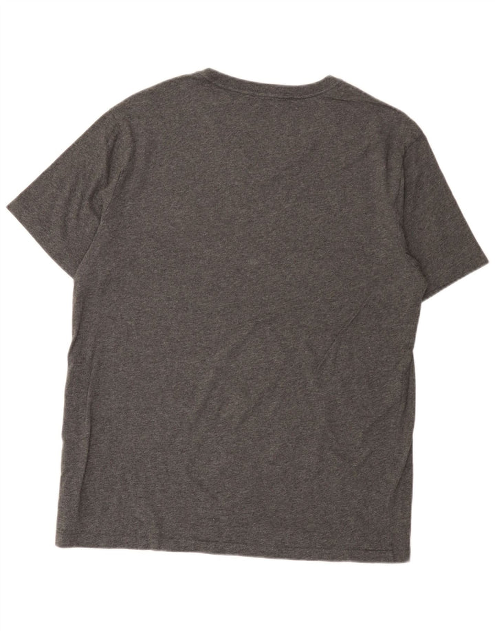 Tricou pentru bărbați Gap Top mare, gri bumbac cu pete