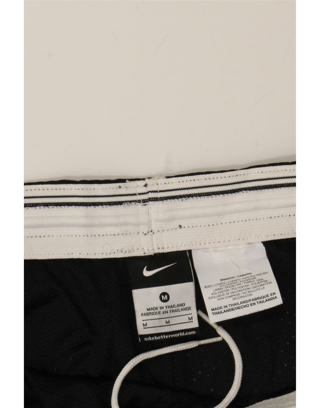 NIKE Womens Dri Fit Sport Shorts UK 14 Medium  Black Polyester Vintage Nike and Second-Hand Nike from Messina Hembry 