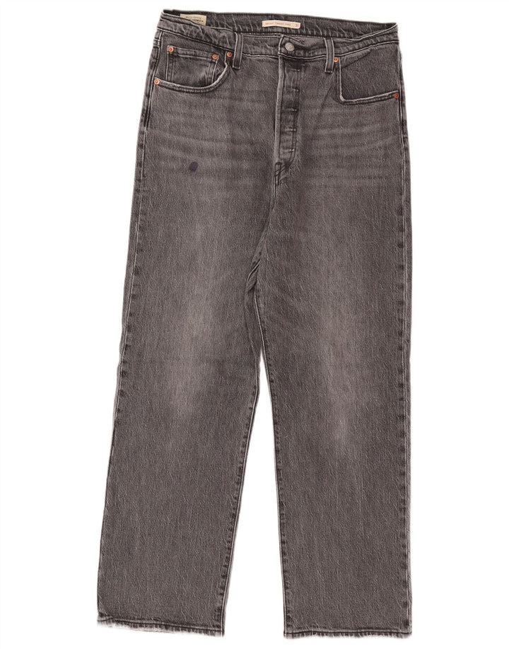 Blugi drepti pentru bărbați Levi's Ribcage W31 L29 bumbac gri