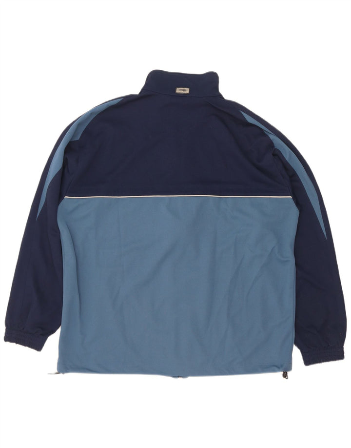 Jachetă de trening pentru bărbați Diadora UK 40, albastru mediu, poliester color bloc