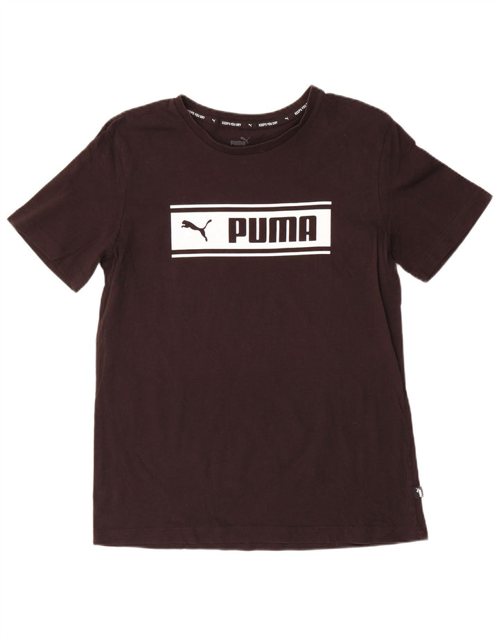 Tricou grafic Puma pentru bărbați Top Small Negru