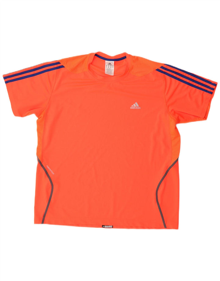 Tricou bărbați ADIDAS Top mare poliester roșu