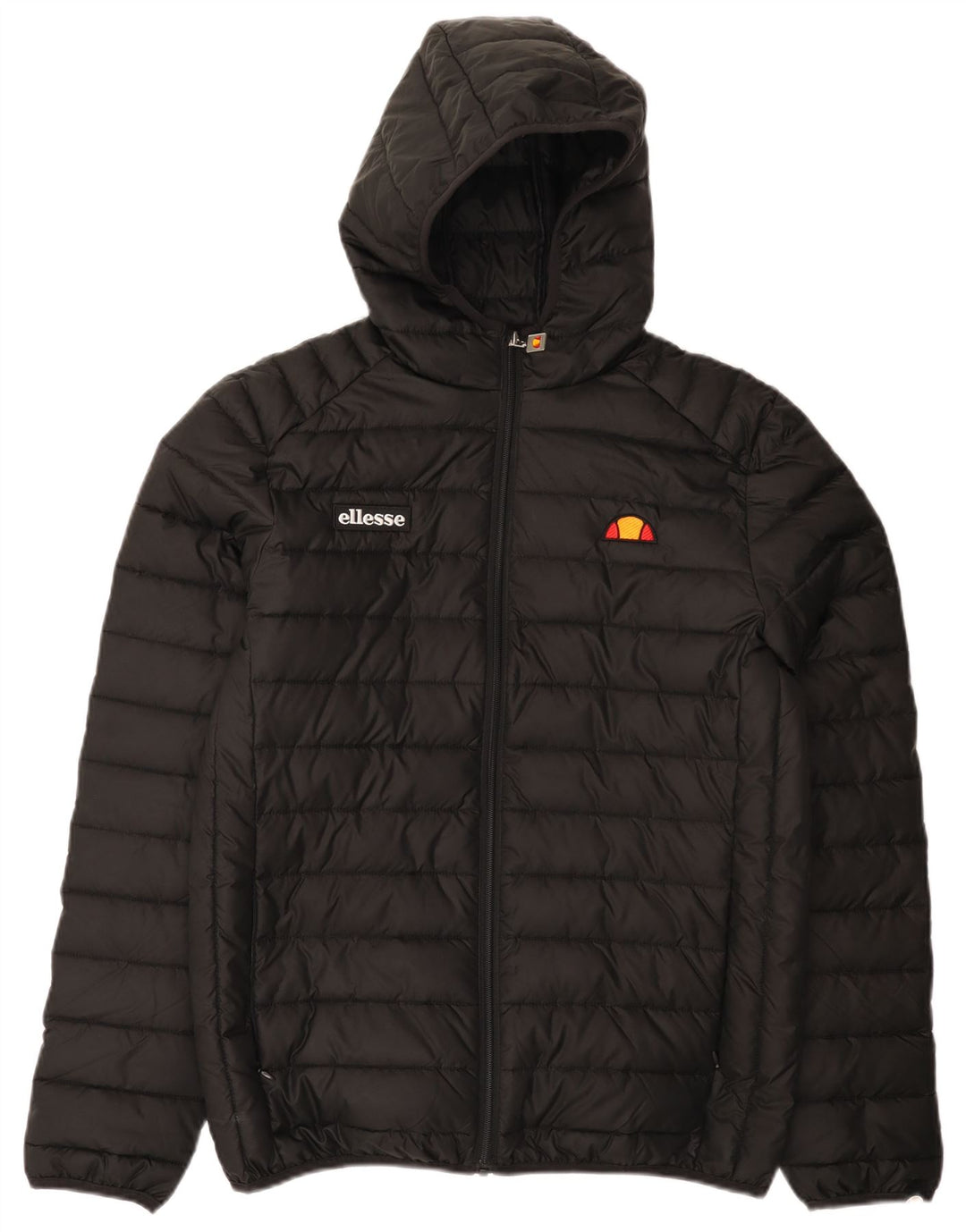 Jachetă căptușită cu glugă pentru bărbați Ellesse UK 38 Poliester mediu negru