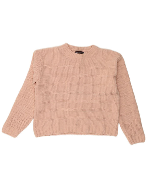 Pulover pentru femei Marks & Spencer Crop Crew Deck Pulover UK 16 Large Pink