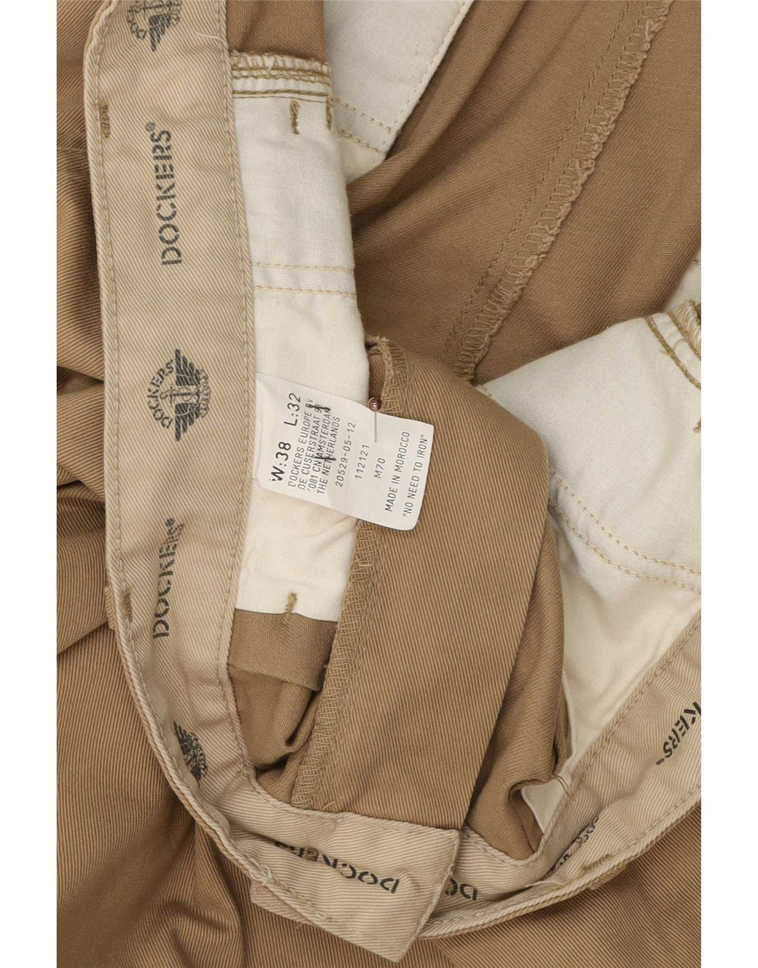 Pantaloni cargo pentru bărbați Dockers Pegged W38 L32 bej