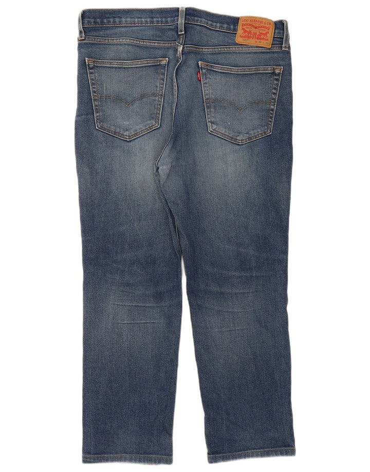 Blugi conici pentru femei Levi's 541 W36 L27 Bumbac albastru