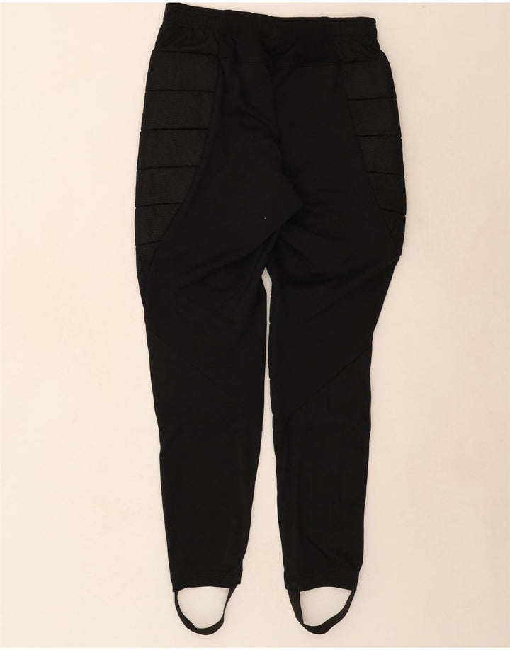 NIKE Womens Stirrup Tracksuit Trousers UK 14 Large  Black Polyester Vintage Nike and Second-Hand Nike from Messina Hembry 