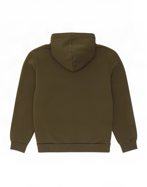 Pulover pentru bărbați Puma Graphic Hoodie Jumper Mic Kaki Bumbac