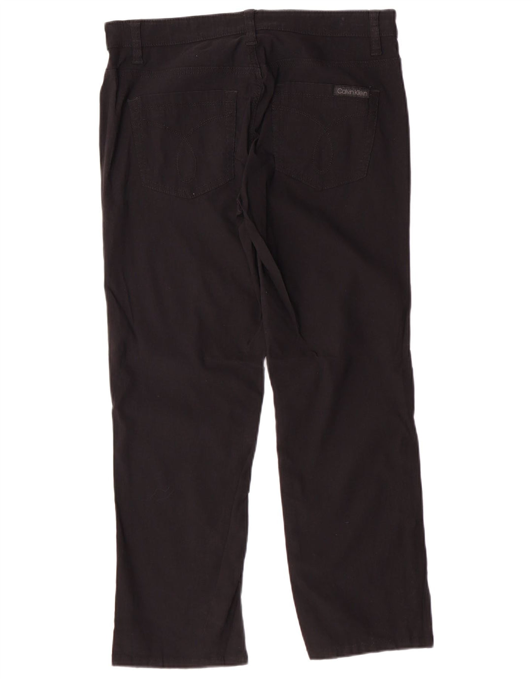 Calvin Klein Jeans Pantaloni casual pentru femei US 6 Small W32 L26 Black Classic