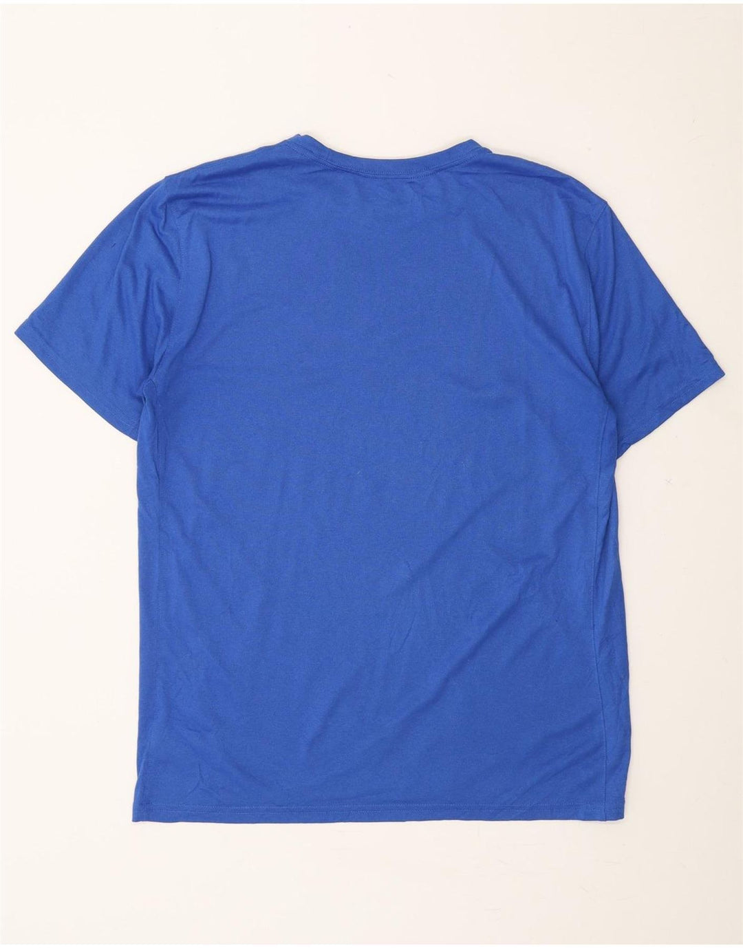 NIKE Mens Dri Fit T-Shirt Top Large Blue Polyester Vintage Nike and Second-Hand Nike from Messina Hembry 