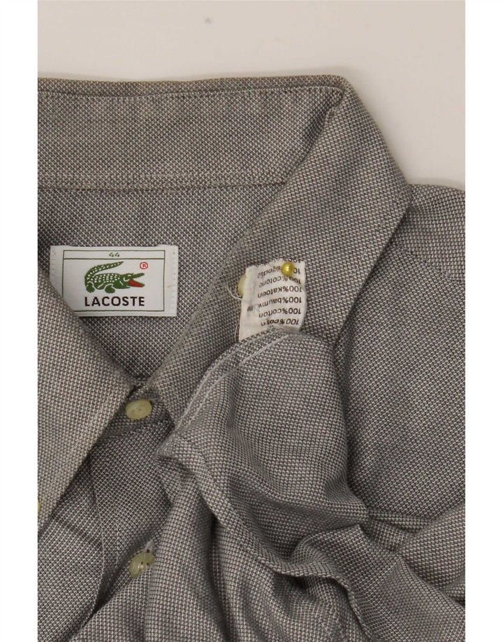 Cămașă bărbați Lacoste Mărimea 44 XL Bumbac gri