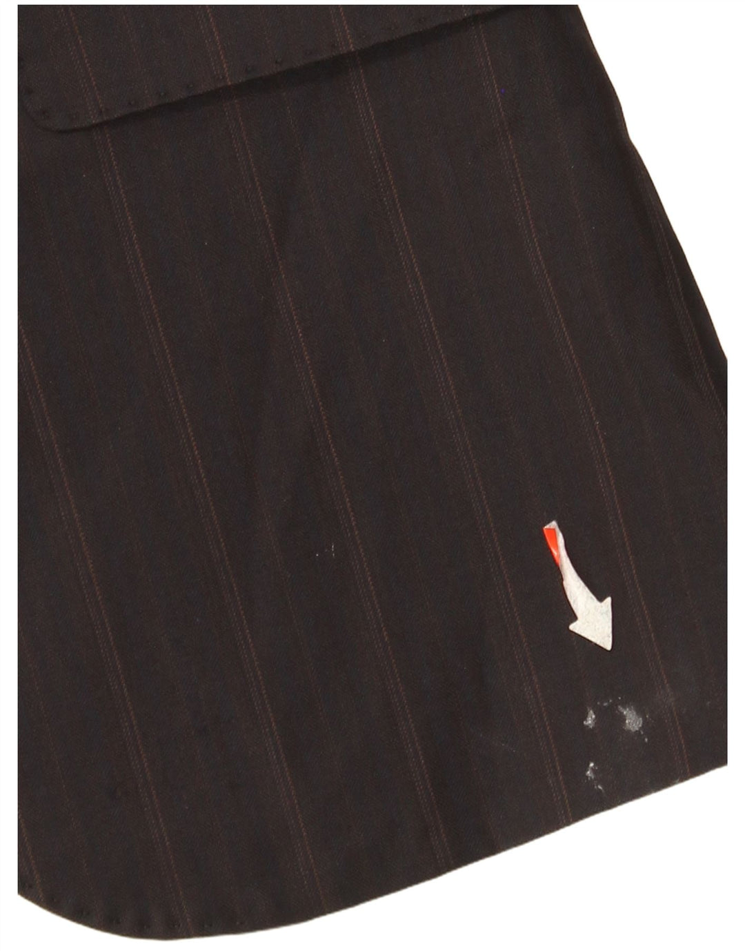 Massimo Dutti Jachetă pentru damă cu 2 nasturi EU 36 XS Lână neagră cu dungi