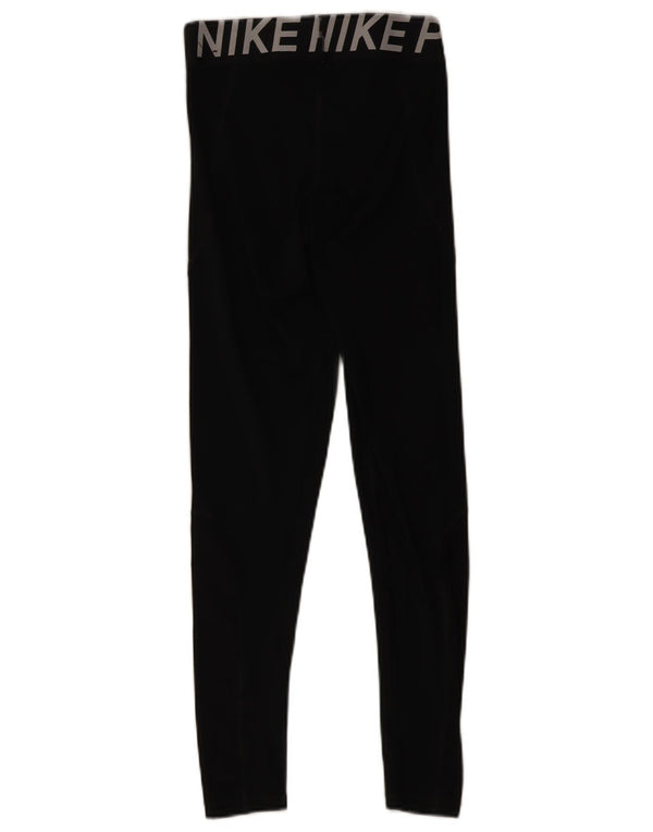 Leggings Nike Dri Fit Graphic pentru femei UK 8 Small Black