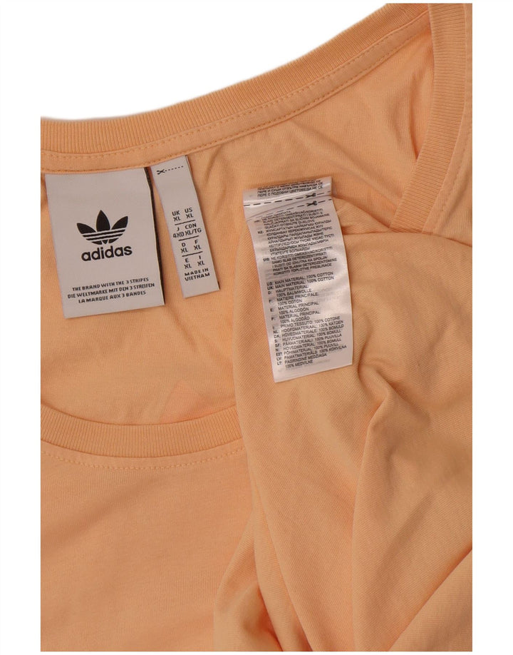 Vestă pentru bărbați Adidas XL, bumbac portocaliu